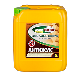Состав антисептический и биоцидный Антижук бесцветный 5 л Рогнеда 
