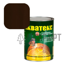 Защитно-декоративное покрытие 2в1 Акватекс палисандр 9 л Рогнеда — Лескрафт Защитно-декоративное покрытие 2в1 Акватекс палисандр 9 л Рогнеда